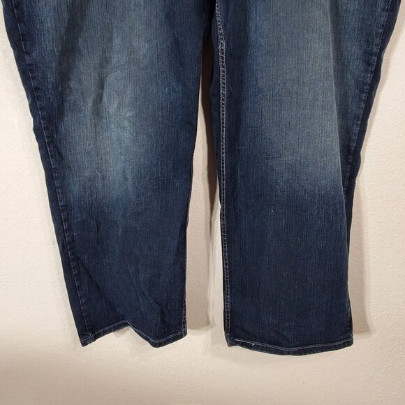 Levis 559 Mens Jeans Dark Wash Stretch Denim W58 L29 actual size - Picture 5 of 13